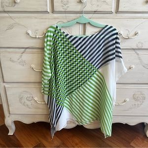 NWOT Talbots flowy poncho style top